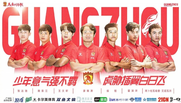 廣州隊球員王文軒轉會(huì )重慶銅梁龍,今年25歲,司職中衛 ???