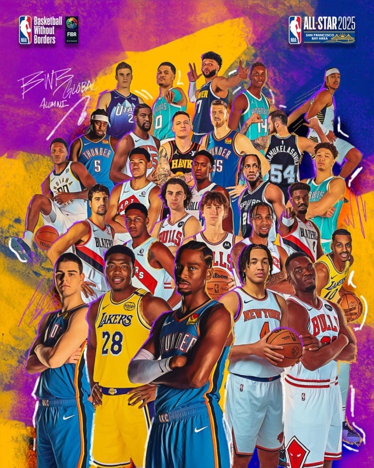 NBA官方:第9屆籃球無(wú)疆全球訓練營(yíng)將在舊金山全明星期間進(jìn)行