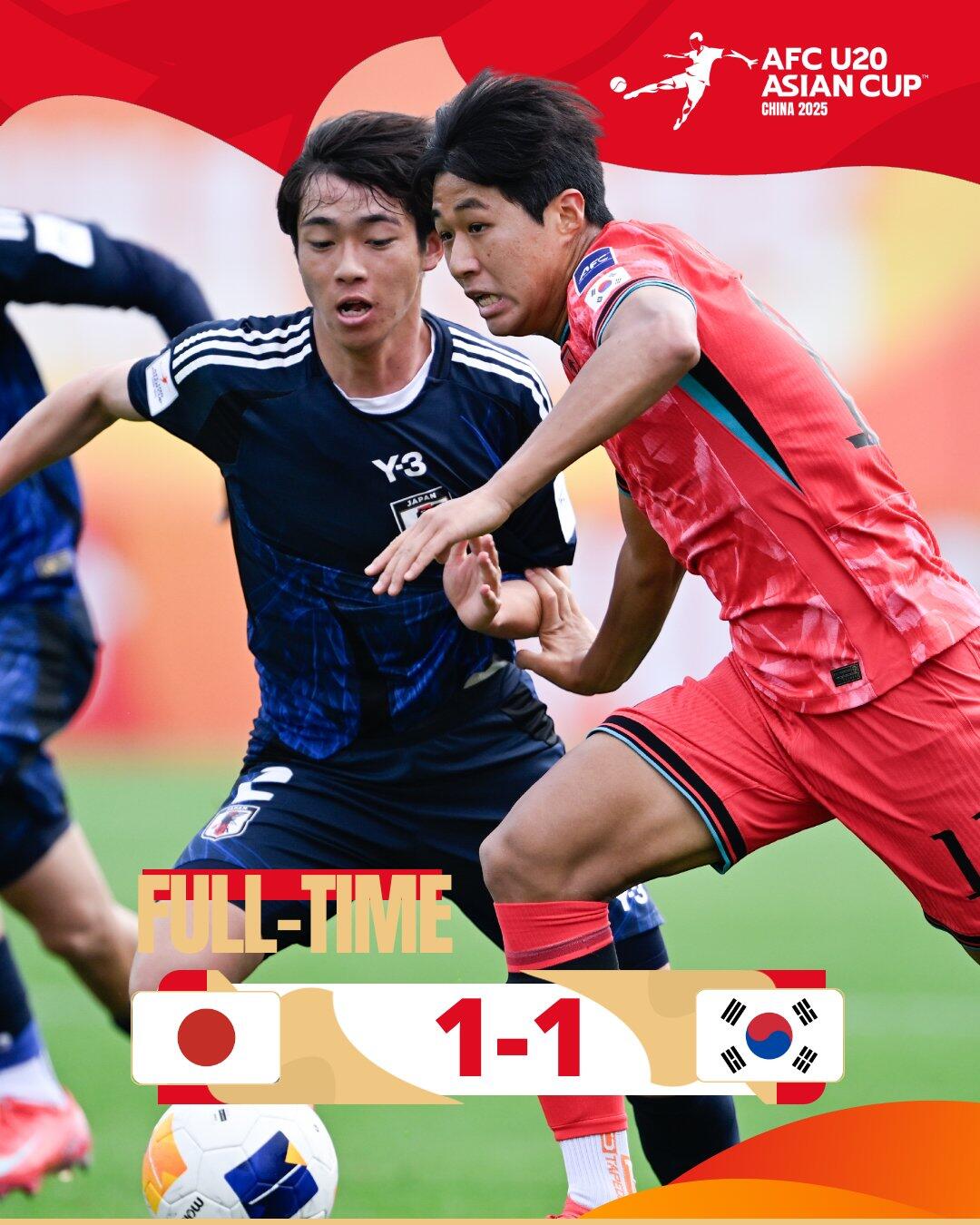  日本U20主帥談戰平韓國：想贏(yíng)下比賽 一個(gè)失誤足以改變比賽局面