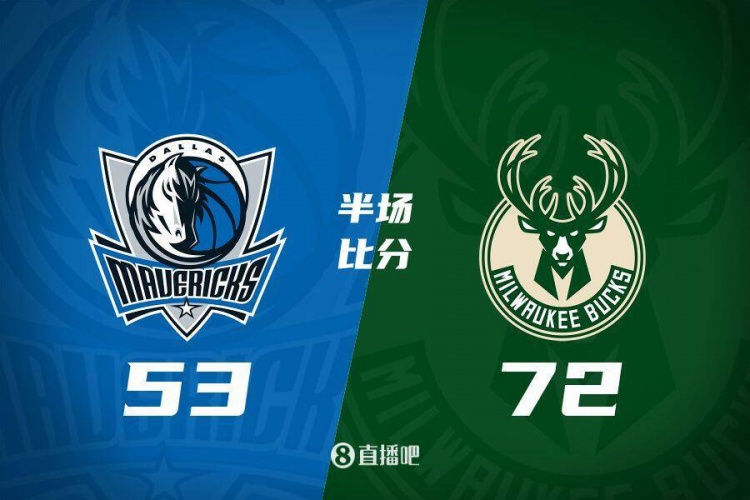 利拉德26分&三分6中5 字母哥20+8 雄鹿半場(chǎng)領(lǐng)先殘陣獨行俠19分!