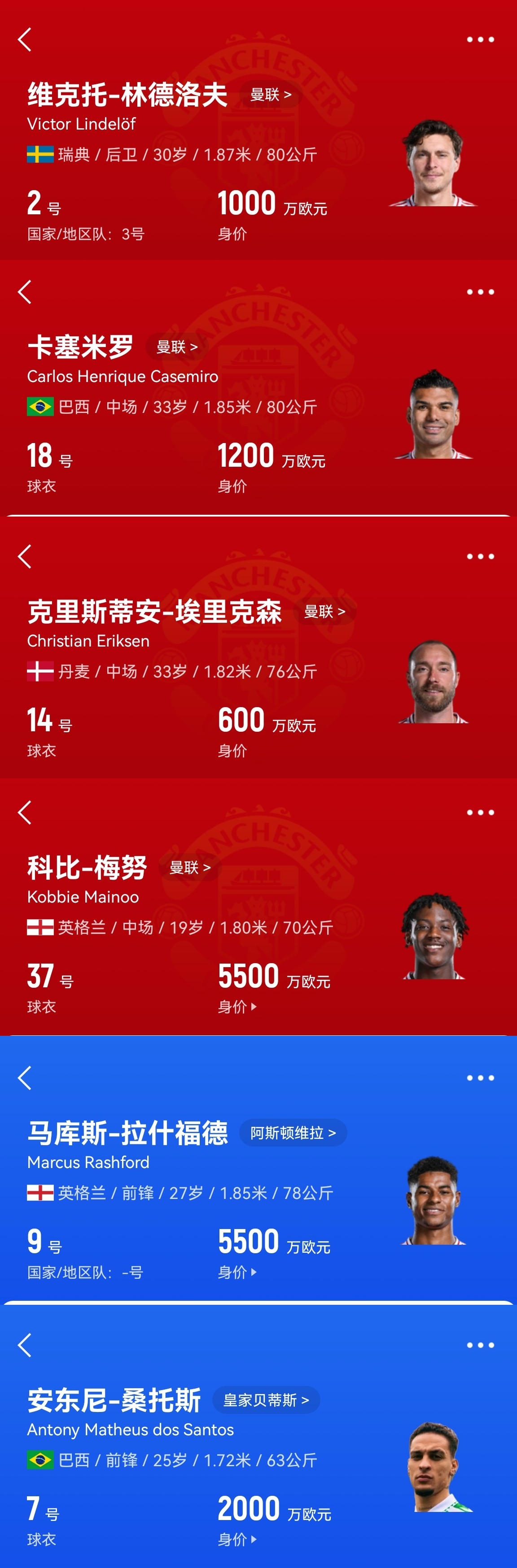  買(mǎi)誰(shuí)說(shuō)話(huà)！記者：曼聯(lián)套現拉什福德梅努等人，有信心投資頂級轉會(huì )