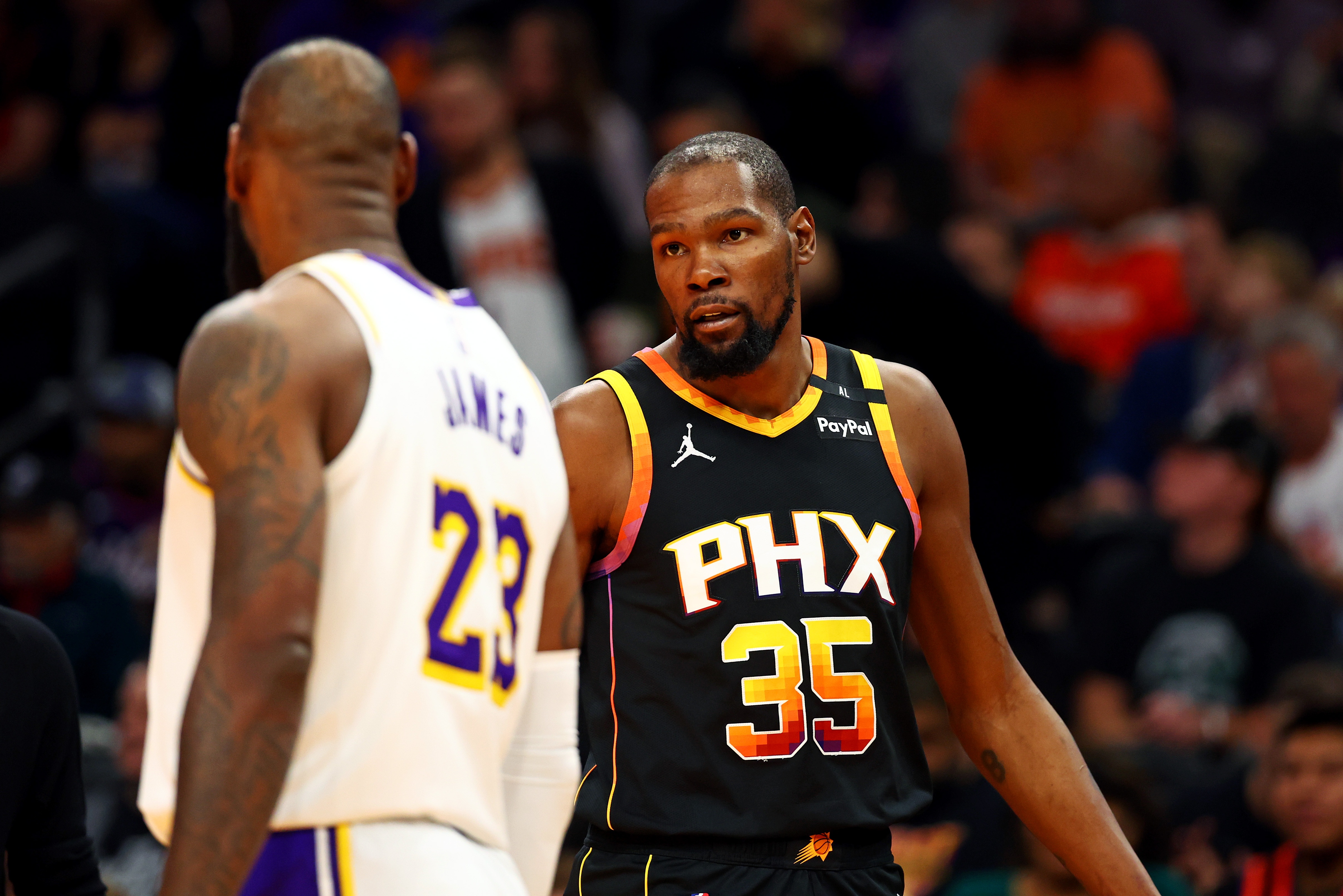  KD：沒(méi)考慮過(guò)達到40000分 勒布朗很特別&他一直保持健康和持續性